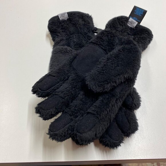 Eastern Mountain Sports Womens Prism Fleece Gloves  Extra Small Black Soft Warm - Picture 6 of 7